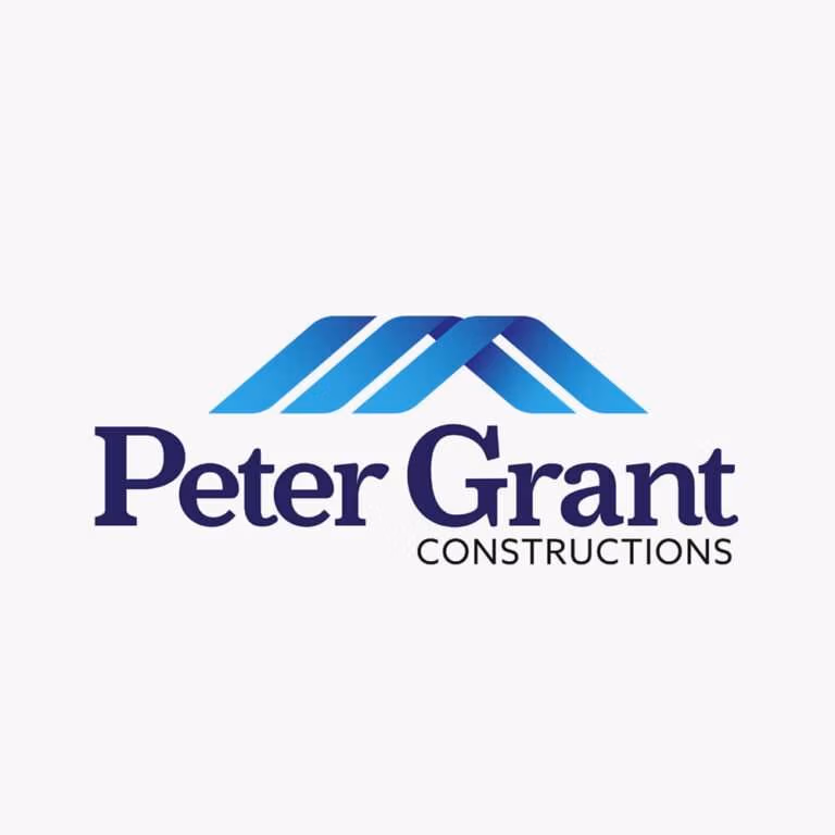 Peter Grant construction corporate logo on white background